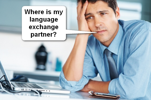 Where is my language exchange partner.